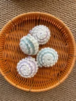 Crochet "Living Ocean" 2-in-1 Rug & Blanket – 3D Marine Life Sensory Playmat - Image 15