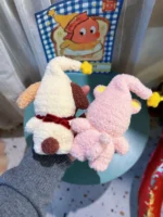 Crochet "Starlight Snoozer" Bag Charm – Fluffy Pajama Puppy & Kitty - Image 4