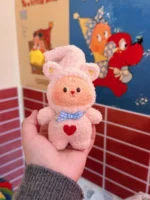 Crochet "Starlight Snoozer" Bag Charm – Fluffy Pajama Puppy & Kitty - Image 9