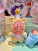 Crochet "Wish-Keeper Pony" Bag Charm – Fluffy Unicorn Star Plushie - Image 7