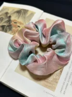 Song Brocade Scrunchie – Master Li's Radiant Dawn - Image 3