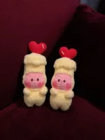 Crochet "Twin Flame" Candle Sprites | Matching Couple Bag Charms - Image 2