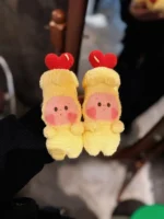 Crochet "Twin Flame" Candle Sprites | Matching Couple Bag Charms - Image 4