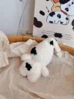 Crochet Baby Cow Plush | Kawaii Farmcore Bag Charm - Image 4