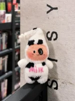 Crochet Baby Cow Plush | Kawaii Farmcore Bag Charm - Image 8