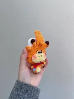 Crochet Giraffe AirPods 4 Case | Quirky Earbud Pouch - Image 5