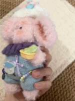 Knitted Spa Elephant Plush | Kawaii Bath Time Stuffed Animal - Image 4