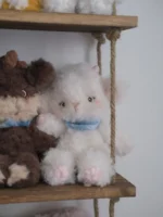 Crochet Fluffy Lunar Zodiac Plush | Posable Animal Heirloom Collection - Image 5