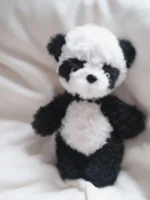 Crochet Fluffy Baby Panda Plush | Cloud-Soft Panda Cub Animal Toy - Image 3