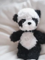 Crochet Fluffy Baby Panda Plush | Cloud-Soft Panda Cub Animal Toy - Image 5