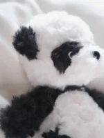 Crochet Fluffy Baby Panda Plush | Cloud-Soft Panda Cub Animal Toy - Image 2